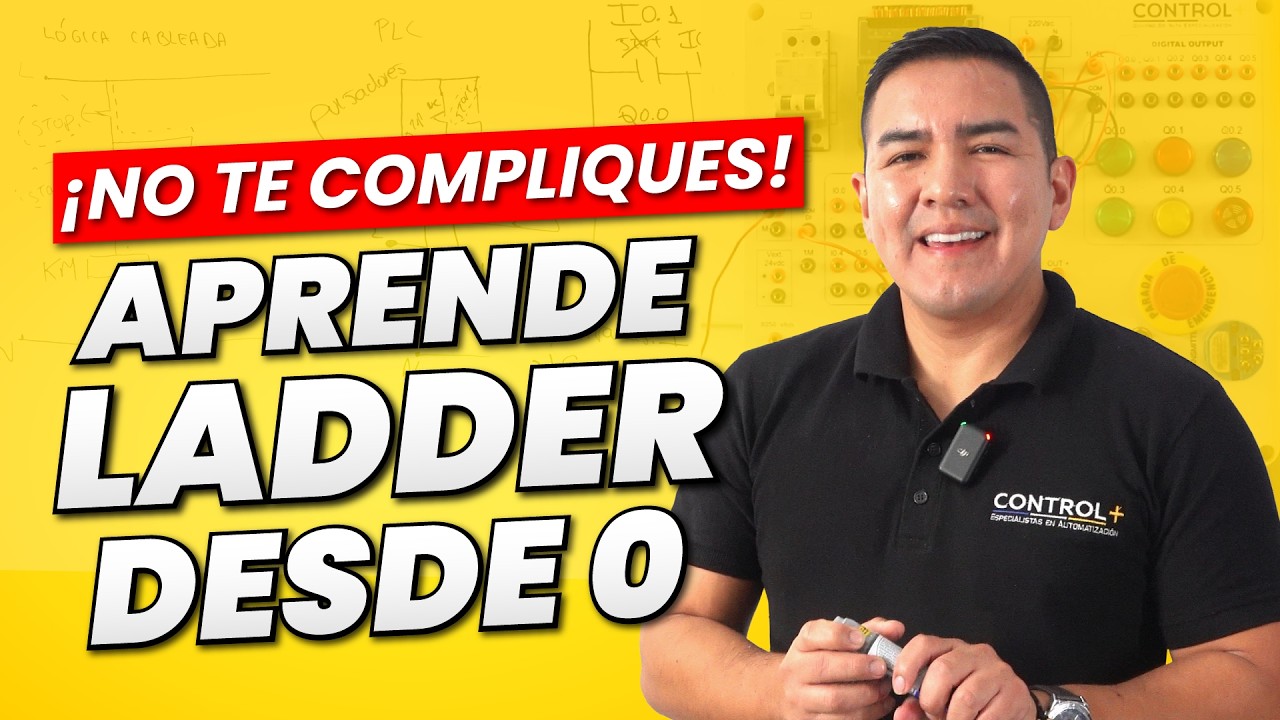 ¿Cómo programar un PLC con lenguaje Ladder desde 0?