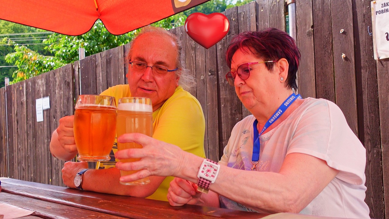 S Helenkou ❤️ zastavení v hospůdce U Gardnera, Loket 21.8.2021, 4K