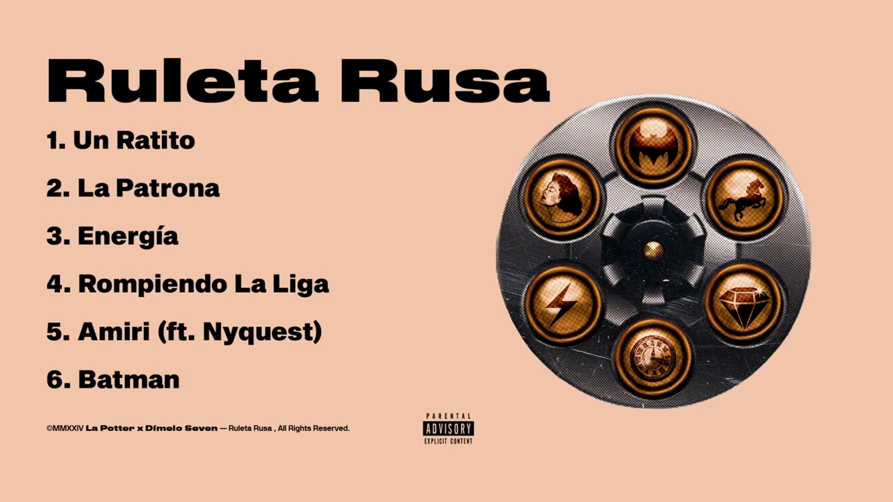 La Potter x @DimeloSeven - Ruleta Rusa (Álbum Completo)