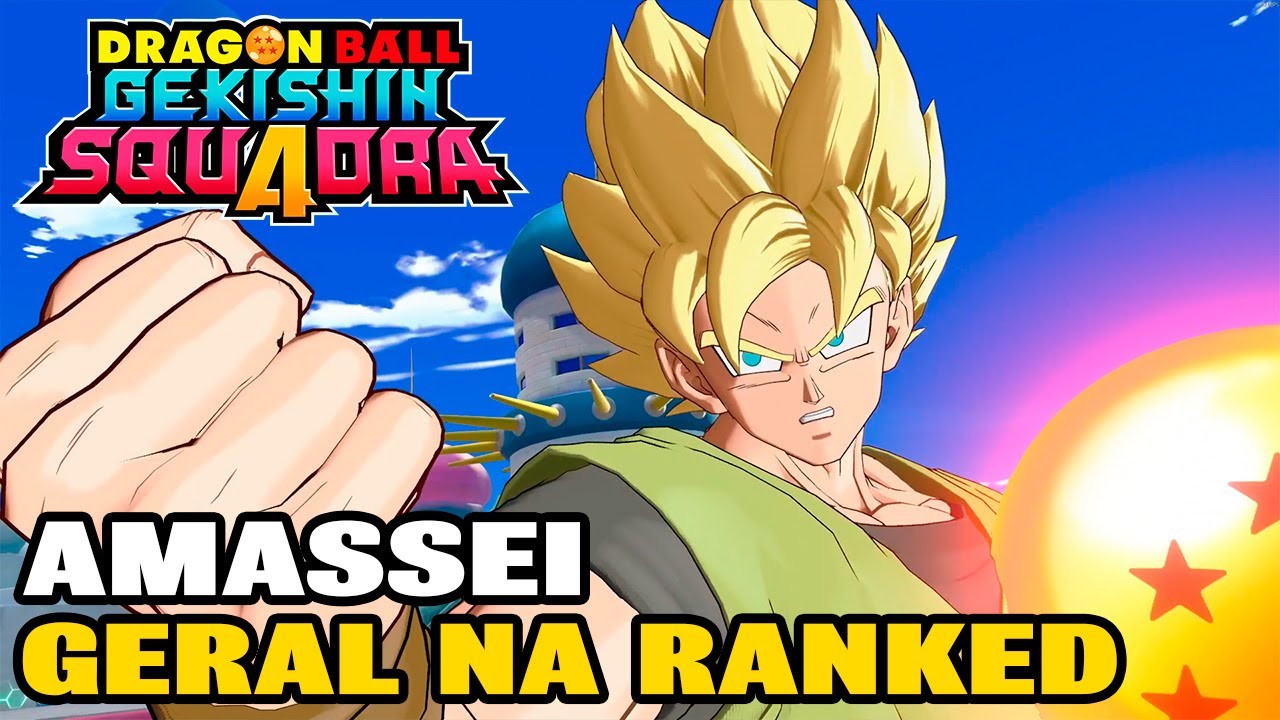 AMASSEI TODOS MEUS OPONENTES NA RANKED COM GOKU | DRAGON BALL GEKISHIN SQUADRA (PC)