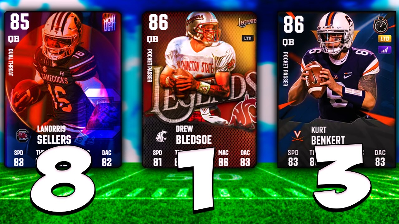 Топ-10 квотербеков в CFB 27 Ultimate Team!