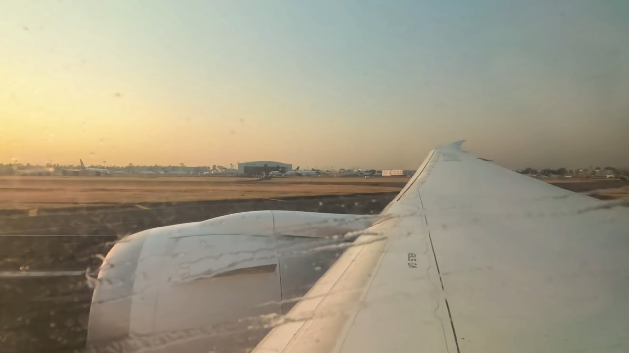 Despegue del AICM -Nueva York Boeing 787 AMX. 