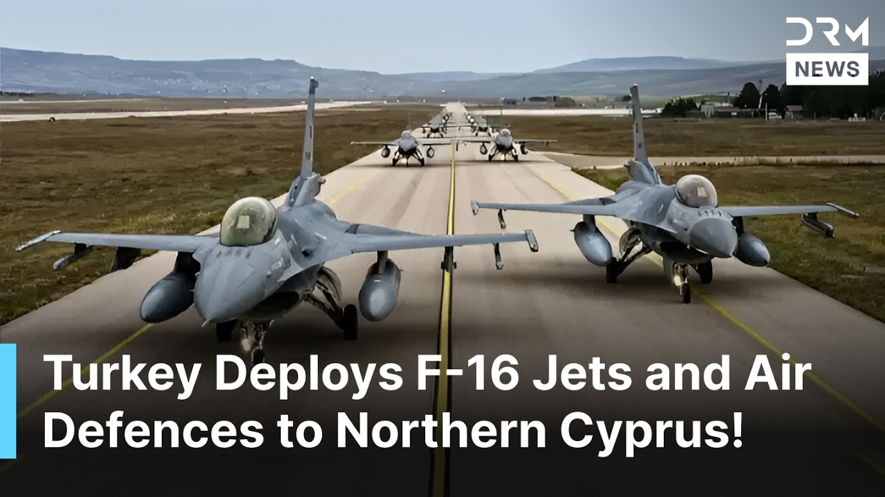 Срочная новость: Турция направила истребители F-16 на Северный Кипр на фоне региональной напряжен...