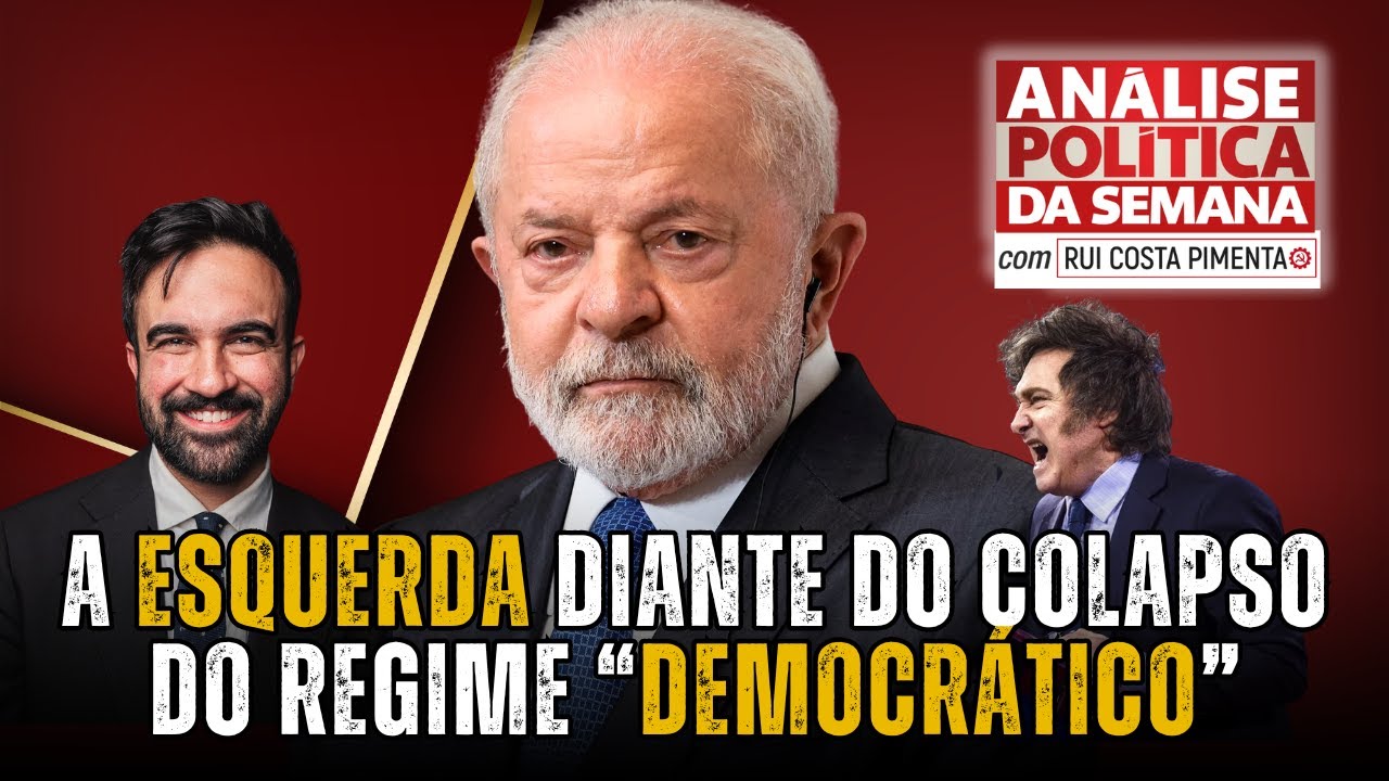 A esquerda diante do colapso do regime "democrático" - Análise Política da Semana - 8/11/25