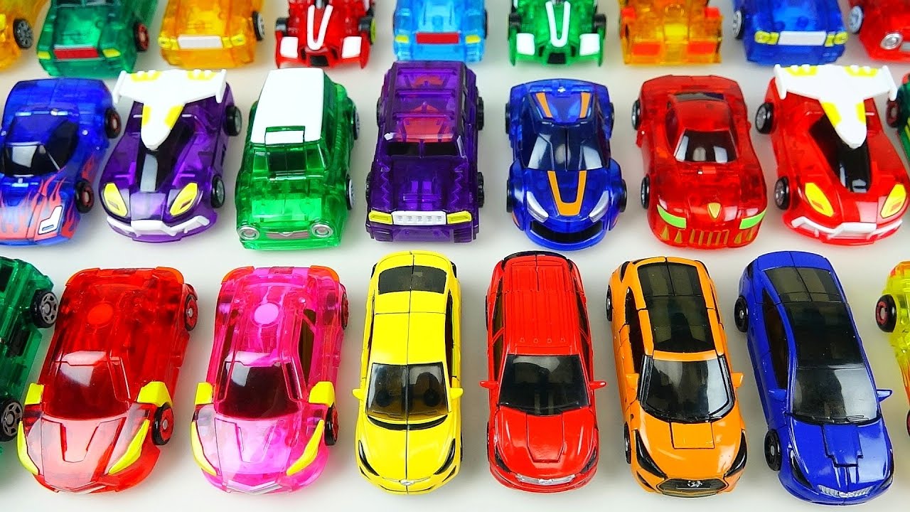 CarBot and MeCard Transformers car toys