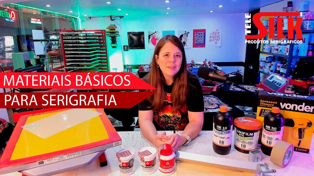 Dicas de Balcão 2024 - Materiais Básicos para Estampar Camisetas