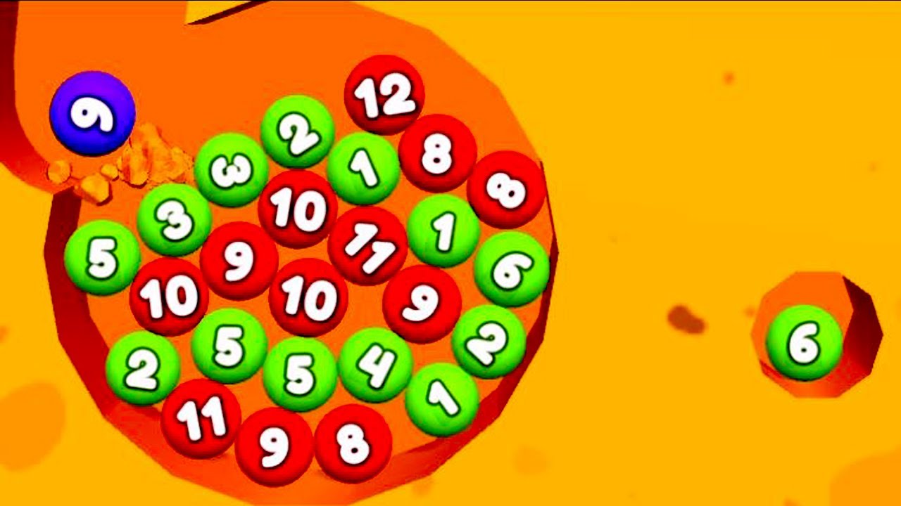DIGS & BALLS - 2048 Sand Balls (Dig 2048 Games)