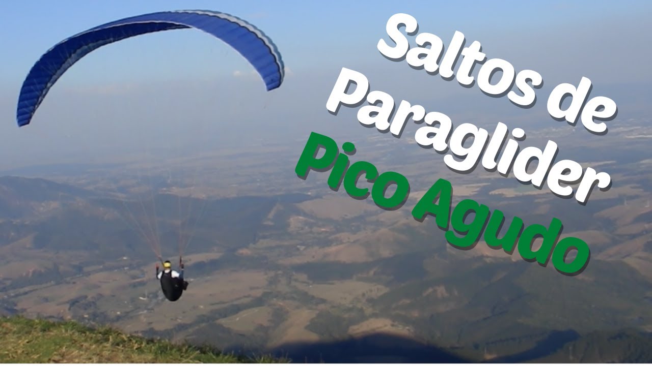 Saltos de Paraglider | Pico Agudo em Santo Antônio do Pinhal SP