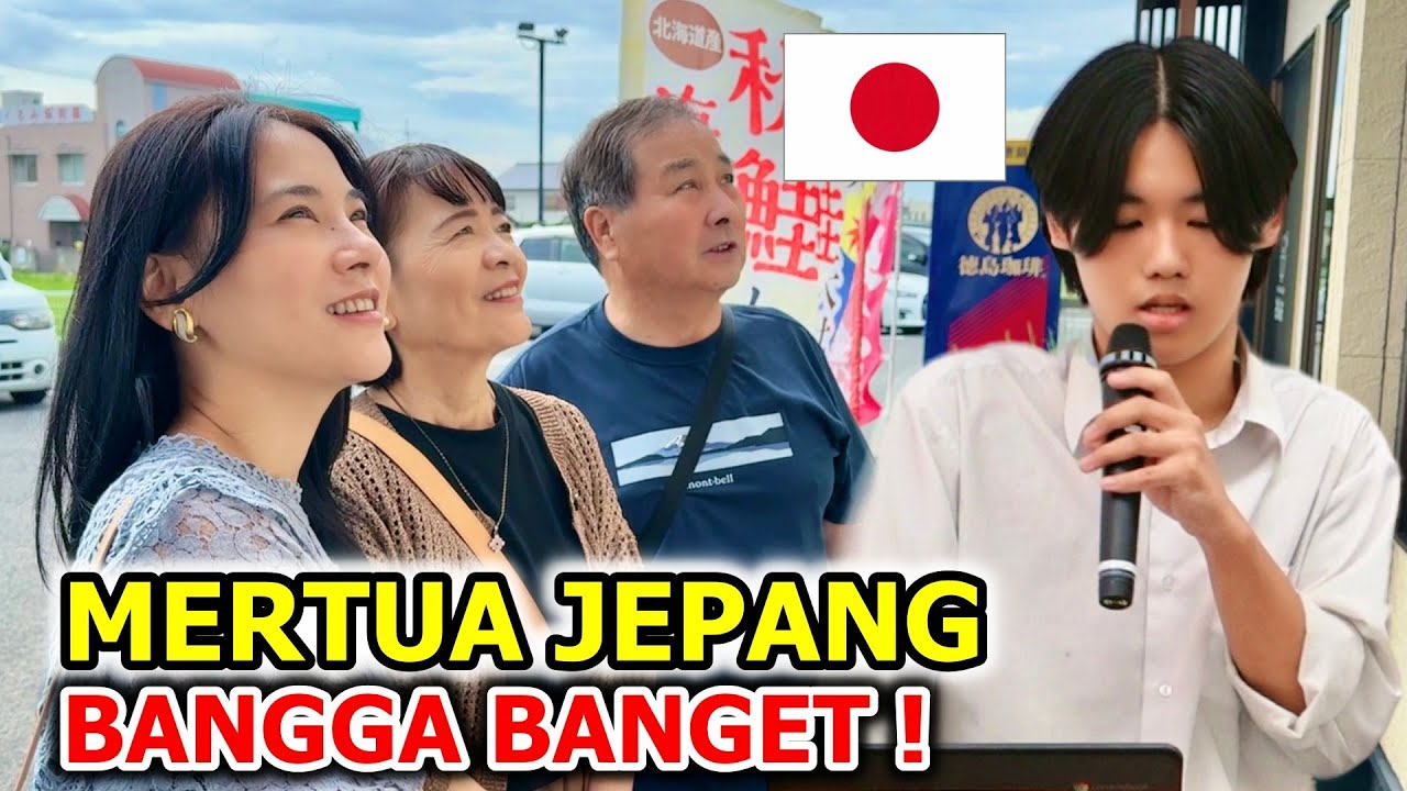 MERTUA JEPANG BANGGA BANGET ! Cucu kesayangan Presentasi di Osaka EXPO 2025