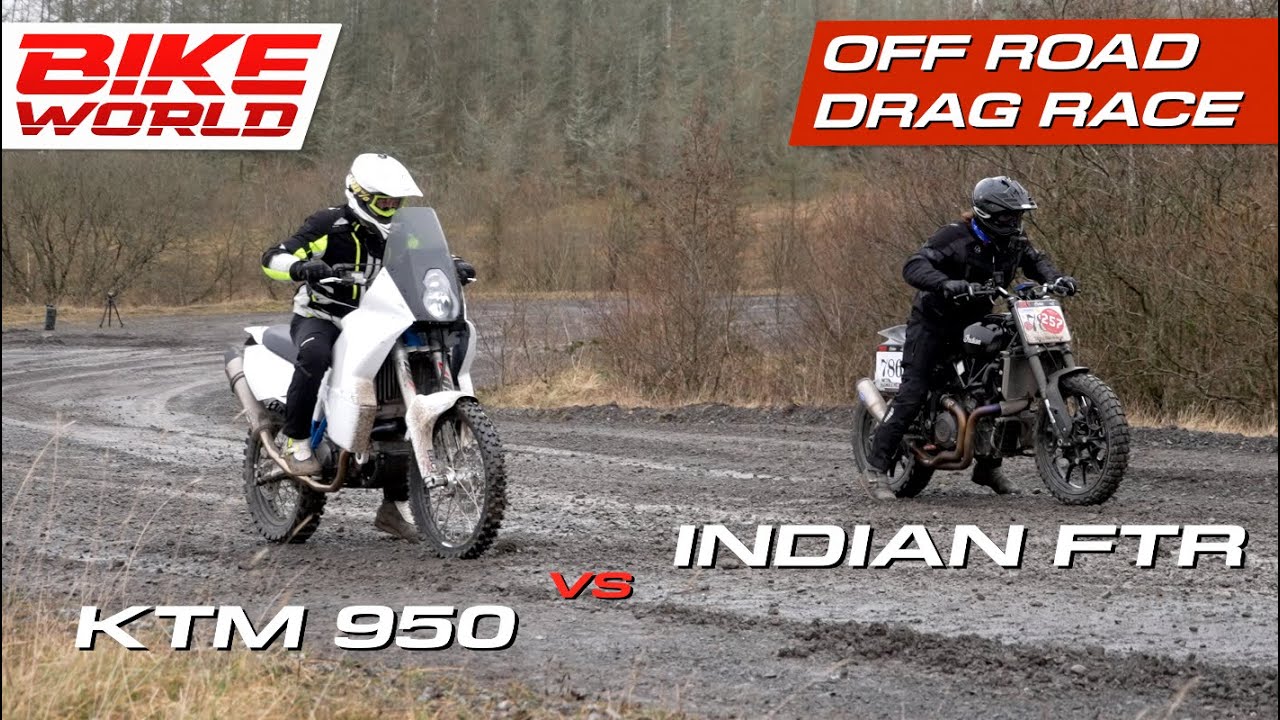 Внедорожная гонка | KTM 950 Adventure против Indian FTR