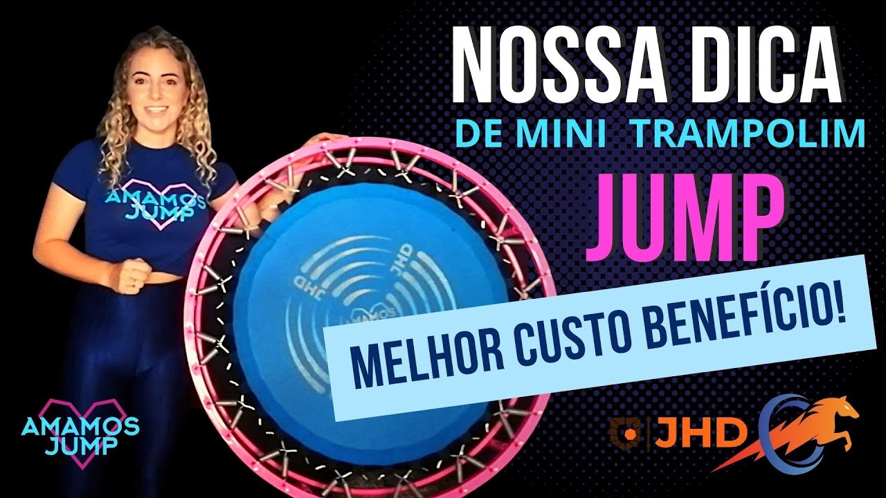 MELHOR MINI TRAMPOLIM JUMP DO MERCADO - NOSSA DICA