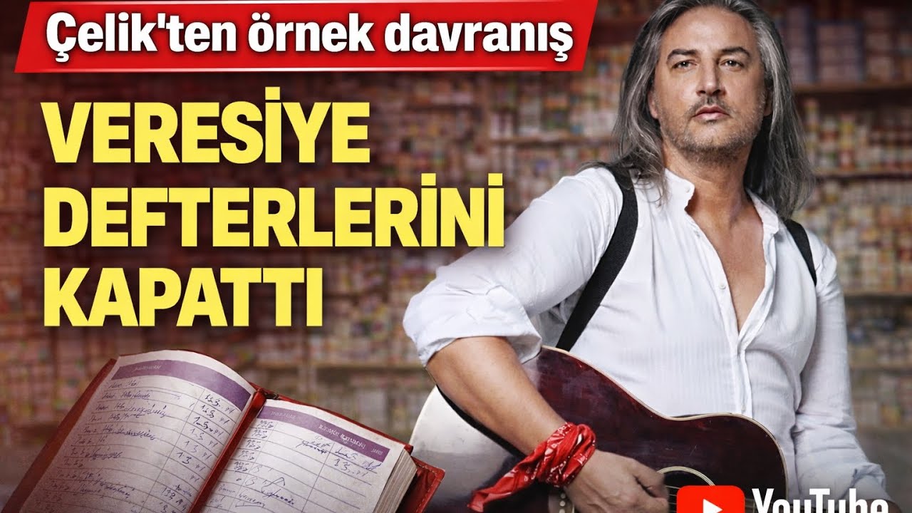ŞARKICI ÇELİK VERESİYE DEFTERLERİNİ KAPATTI! ÖRNEK DAVRANIŞ 