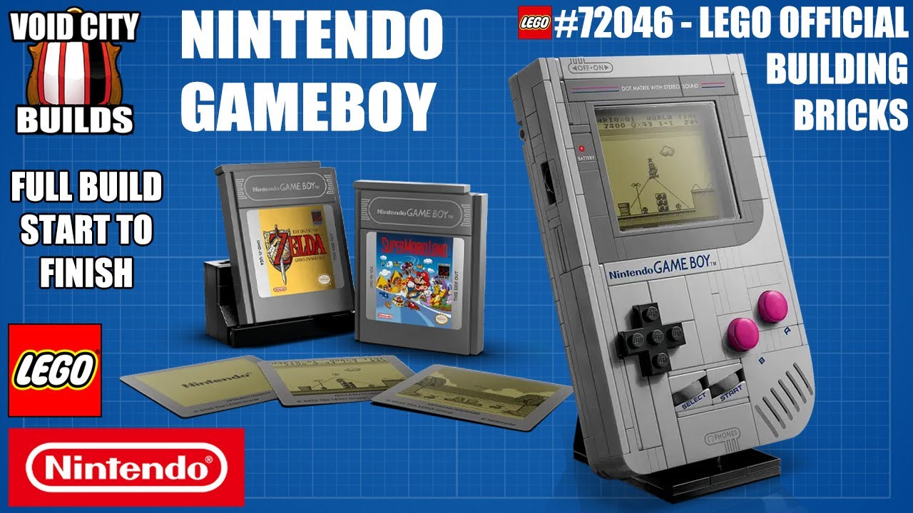 VOID CITY BUILDS: LEGO Nintendo GAMEBOY 72046