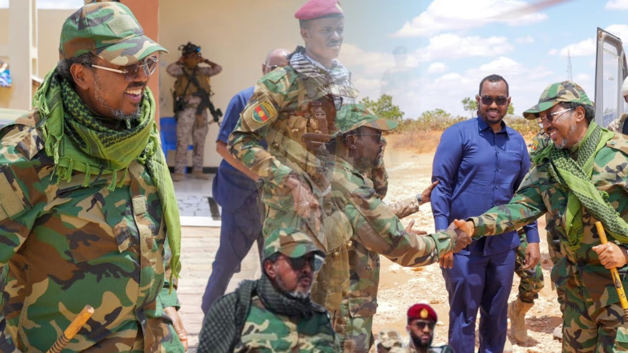 Madaxweyne Xasan sheekh oo ku wajahan Furimaha Dagaalka ee Sh/dhexe.