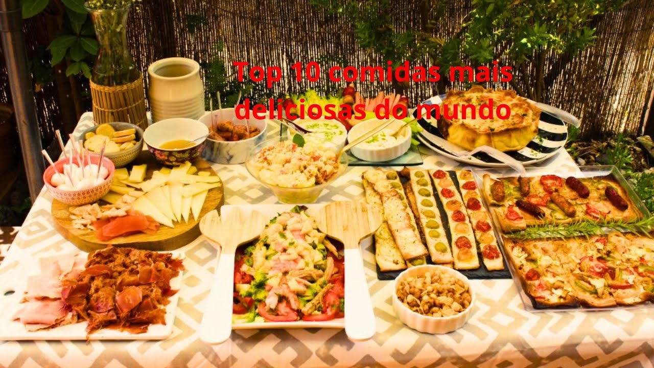 As 10 Comidas Mais Deliciosas do Mundo