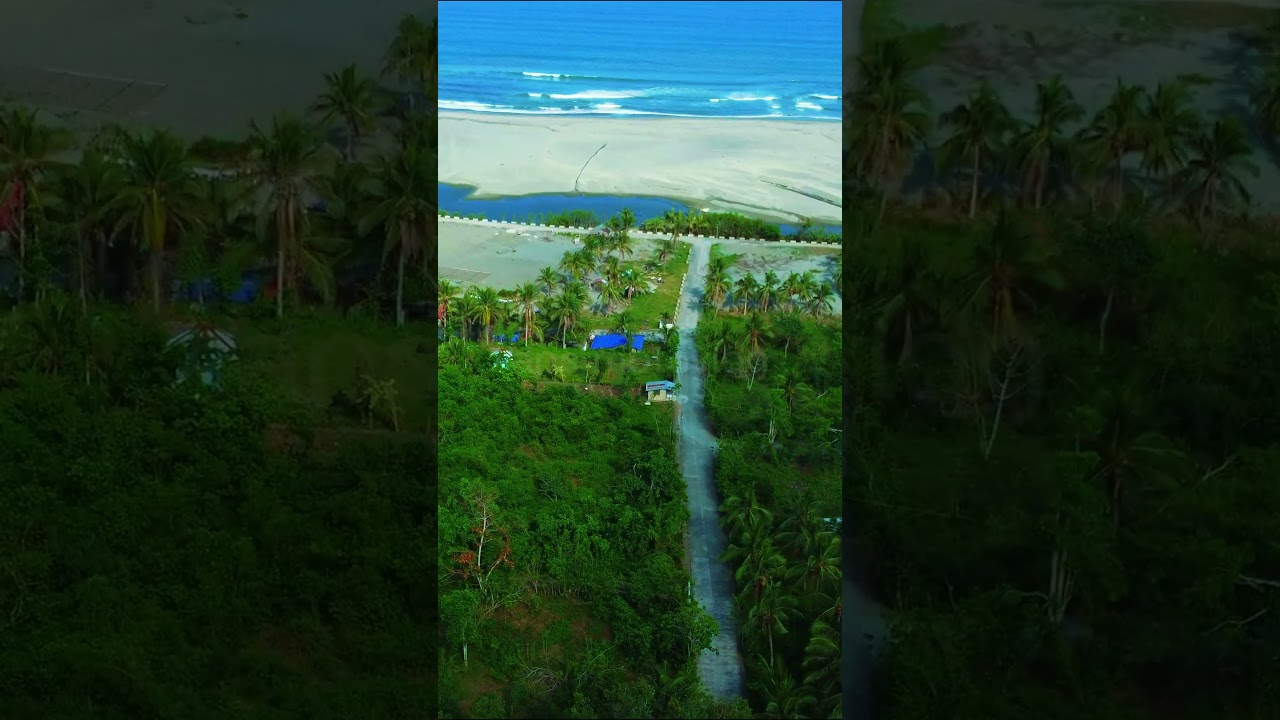 AERIAL VIDEO of Brgy Lobbot, Dipaculao, Aurora #shorts