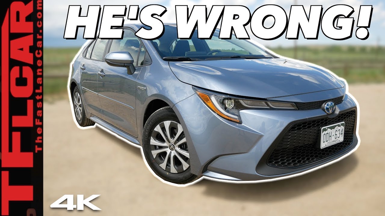 Here's Why Doug Demuro Is Wrong About The New 2020 Toyota Corolla Hybrid