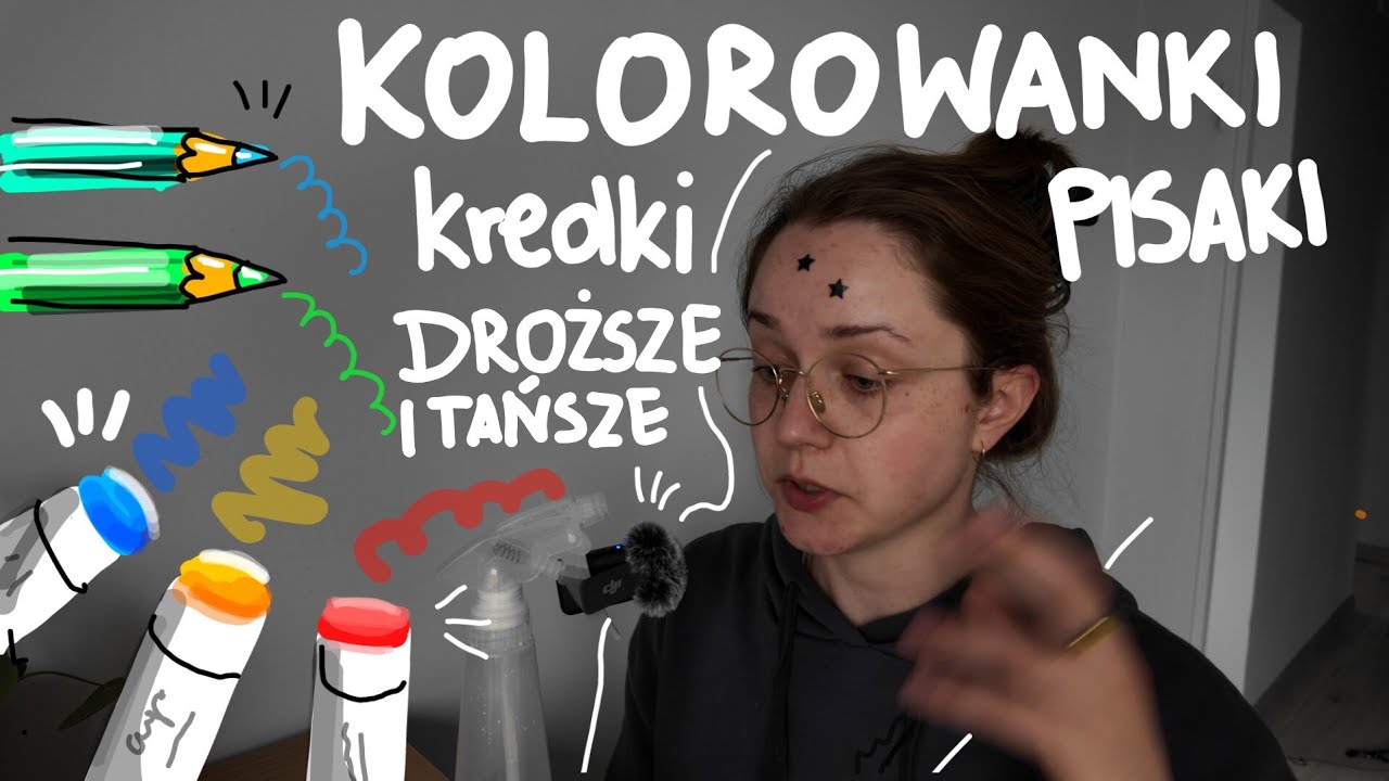 KOLOROWANKI, kredki, pisaki | część 3
