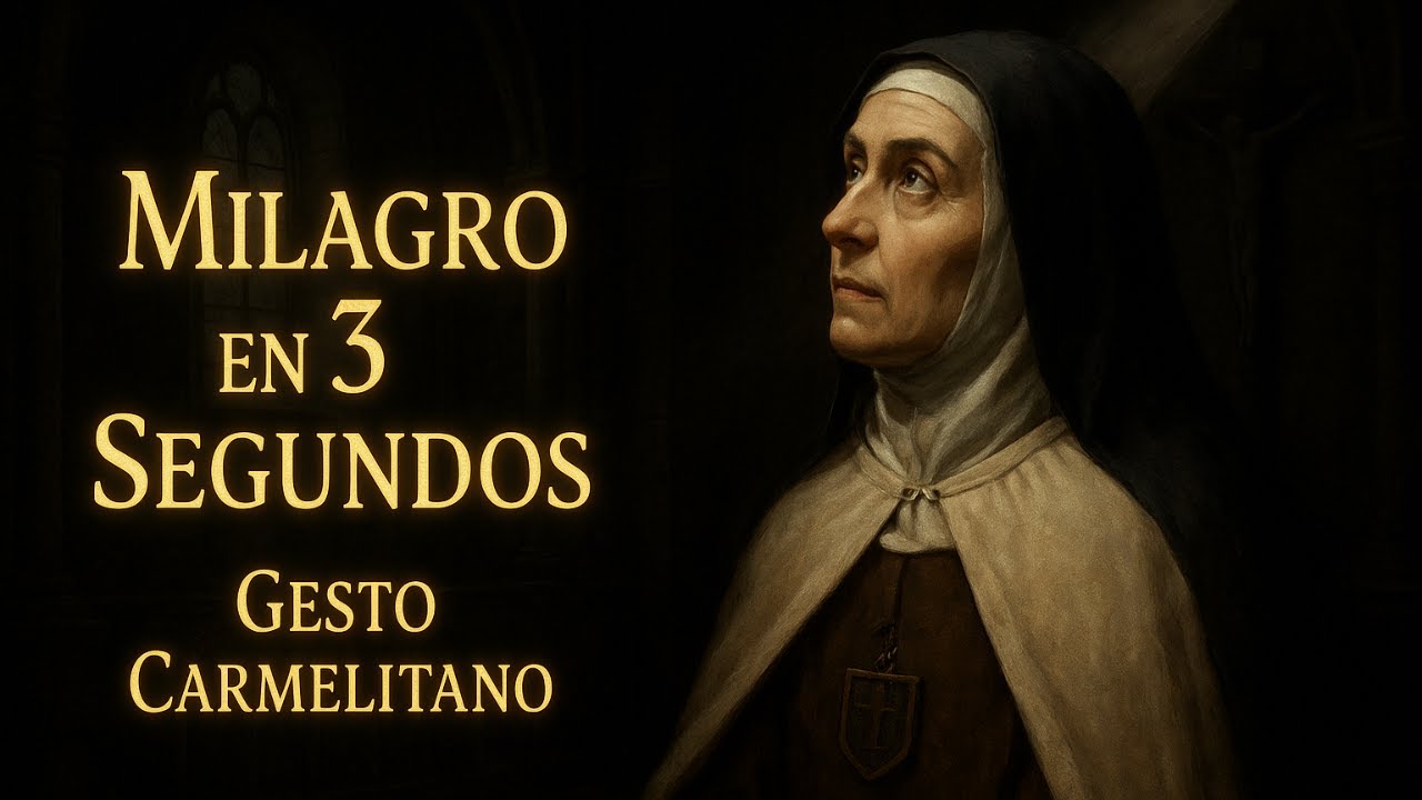 Milagro en 3 segundos | El gesto carmelitano que salva tu alma