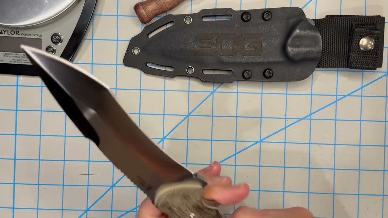 *РЕДКОСТЬ!!!! SOG Kiku Large Fixed Blade KU-2011 – Kiku Matsuda SOG Collaboration: Верните это!!