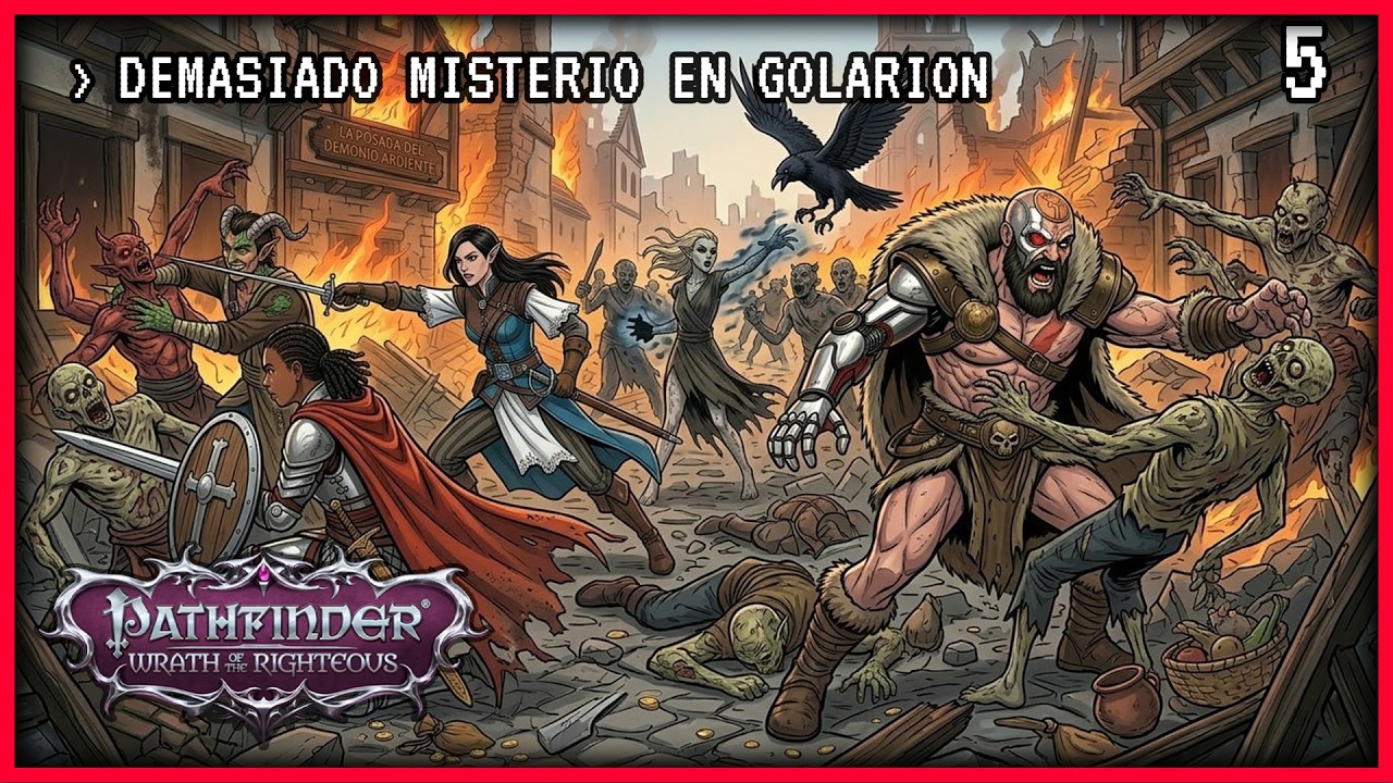 PATHFINDER: WRATH OF THE RIGHTEOUS en DIRECTO | Aventuras, decisiones y combate táctico ⚔️ Serie #5