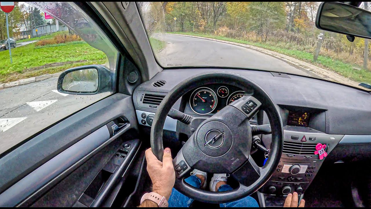 2004 Opel Astra H (1.7 CDTI 100 hp) | POV Test Drive #2248 Joe Black