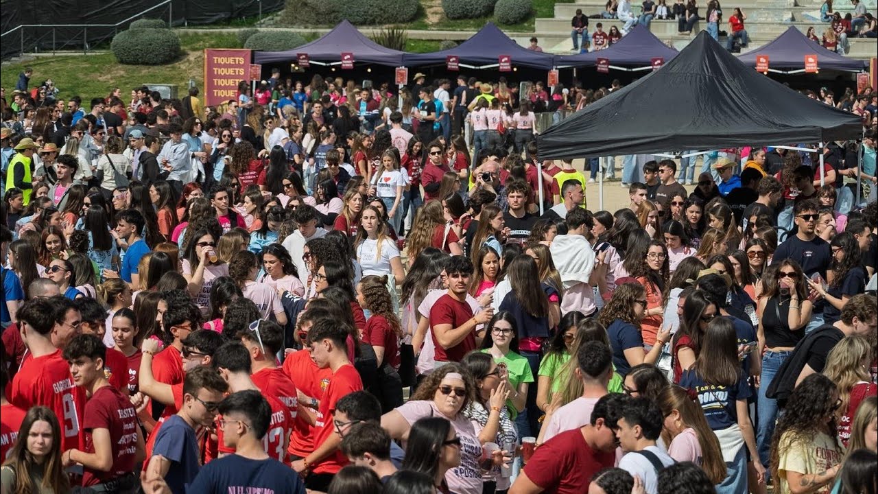 Multitudinària Festa Major de la URV
