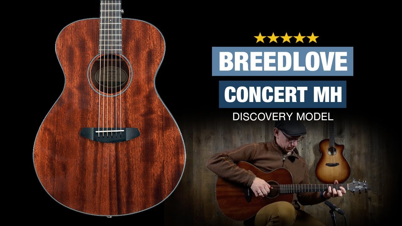 Breedlove Discovery Concert MH - Under $500 Best-Seller!