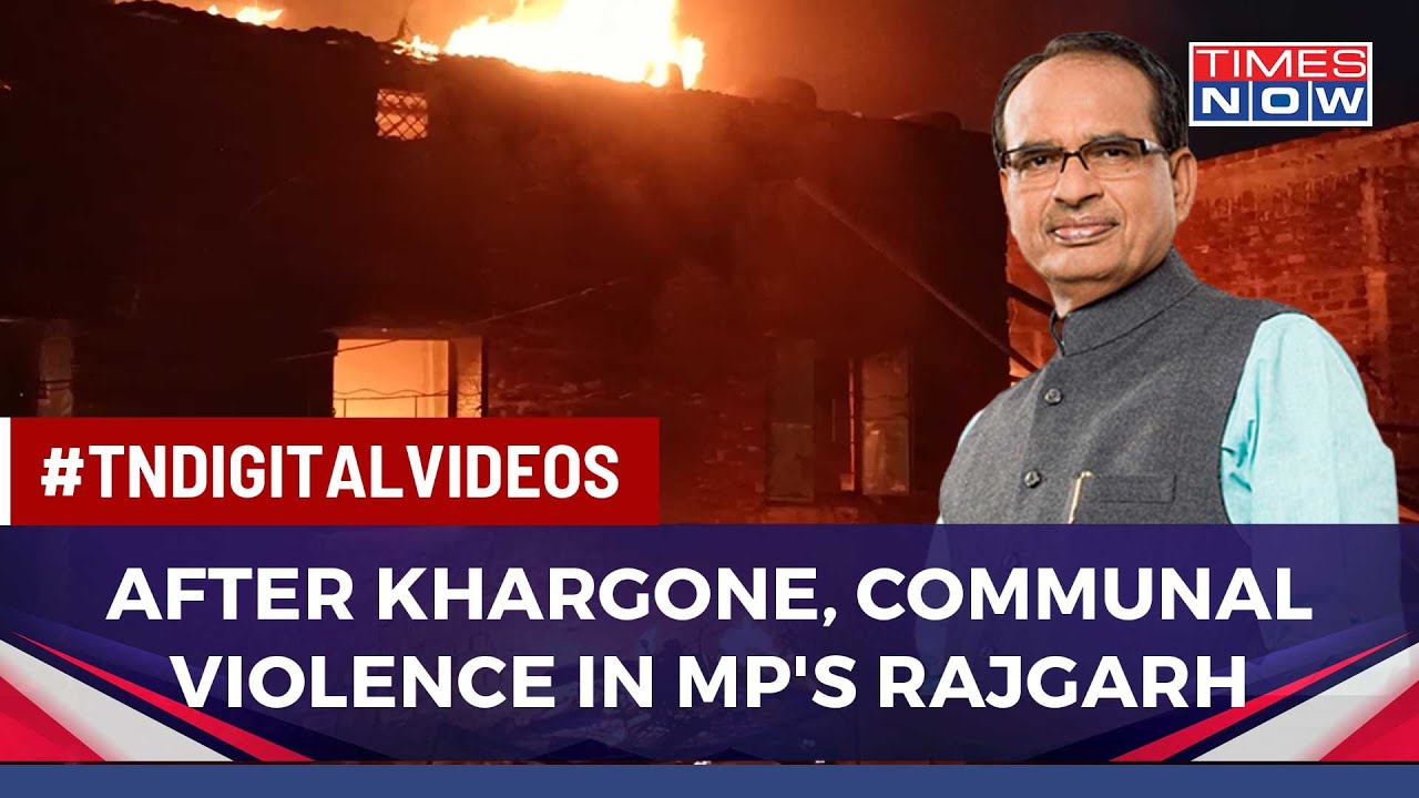 Violent Communal Clashes In Madhya Pradesh; Houses, Vehicles Set Ablaze  | English News