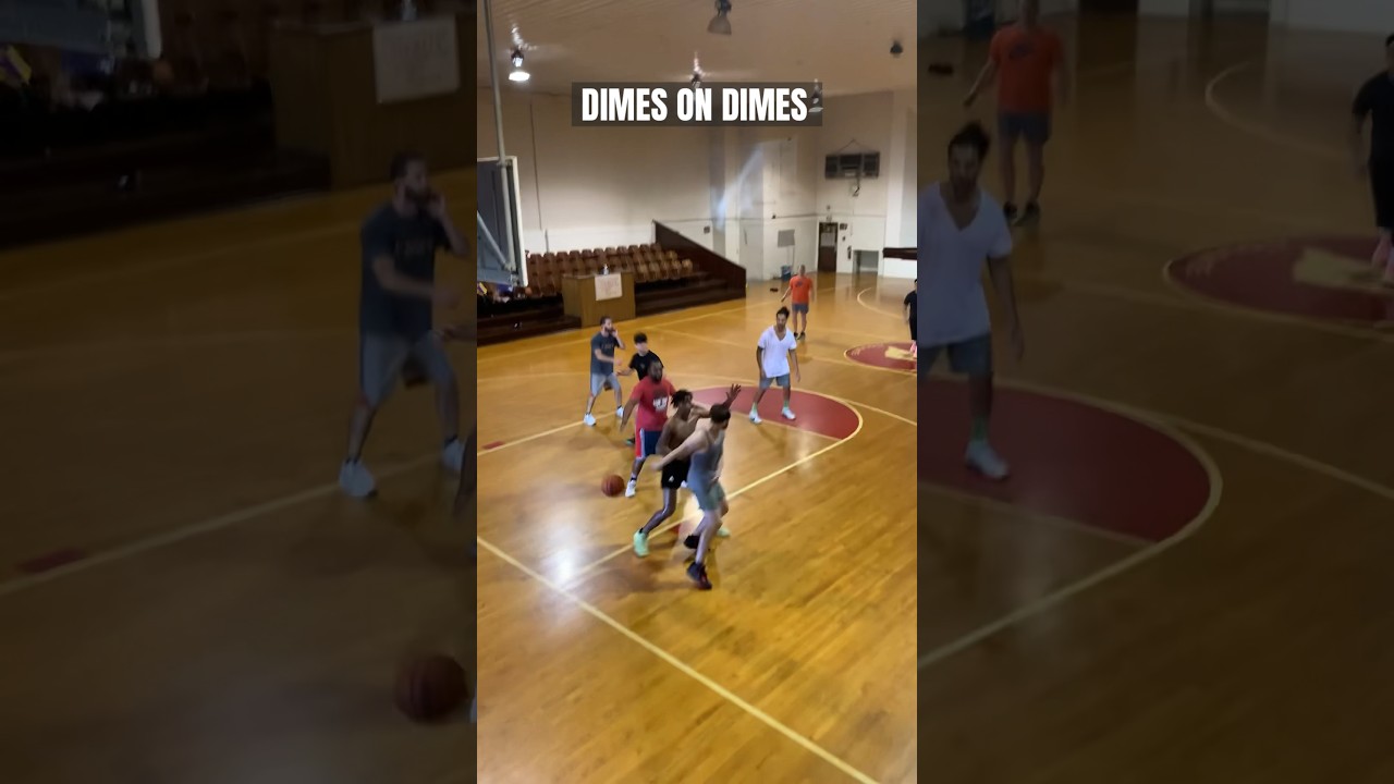 Dimes On Dimes! 🏀🔥💨 #colgateleague #basketball #passing #dimes #passes #nolookpass