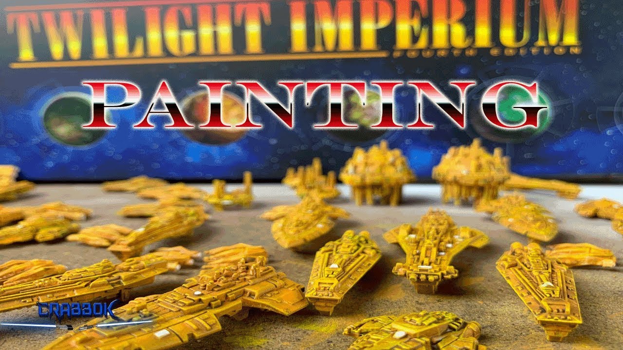 Painting Twilight Imperium Ships