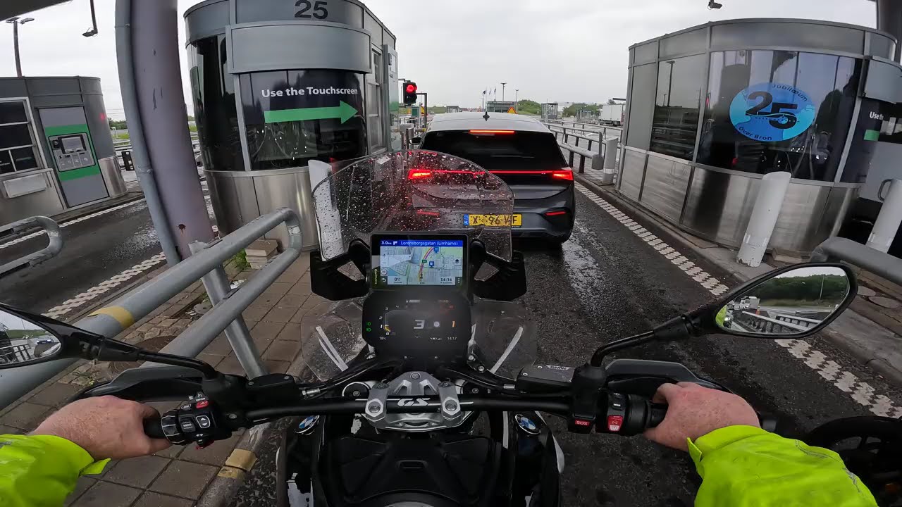 Sontbrug (Kopenhagen - Malmö) op de BMW R1300GS The Bridge