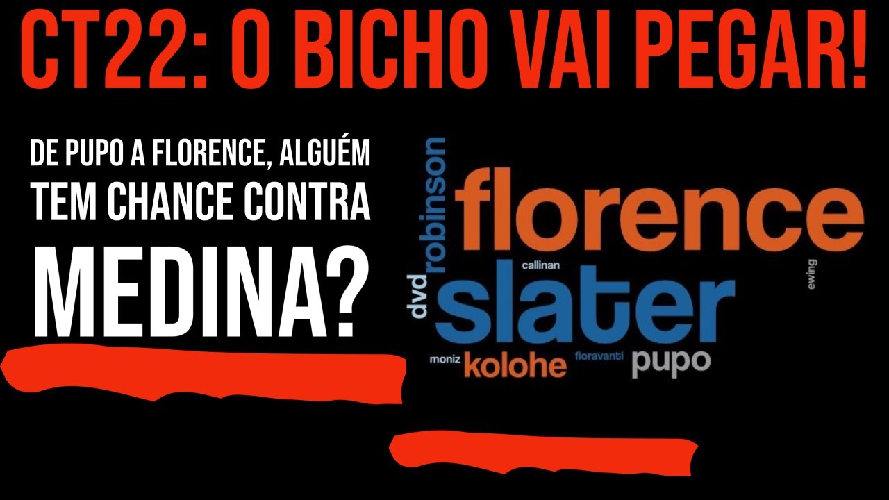 O Bicho vai pegar! De Pupo a Florence, alguém tem chance contra Medina? | PDTour #79