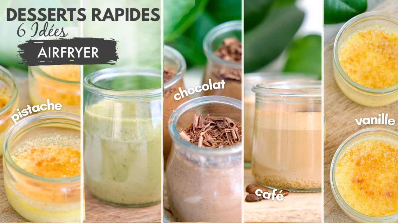 DESSERT A L'AIRFRYER | simple facile & rapide