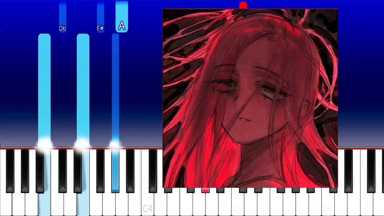 witch - MIZI (ALIEN STAGE) (Piano Tutorial)