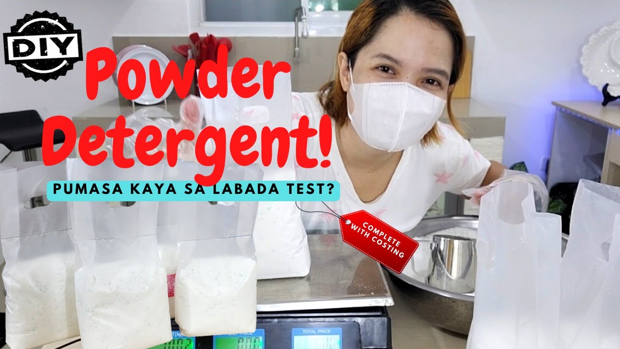 Madaling paraan sa Pag gawa ng Powder Detergent | Complete with Costing | Tipid Tips atbp
