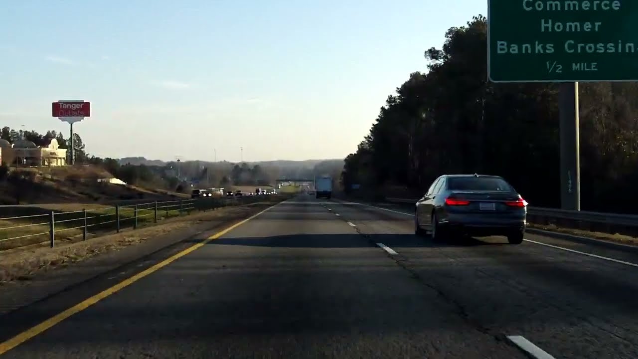 Interstate 85 - Georgia (Exits 140 to 149) northbound