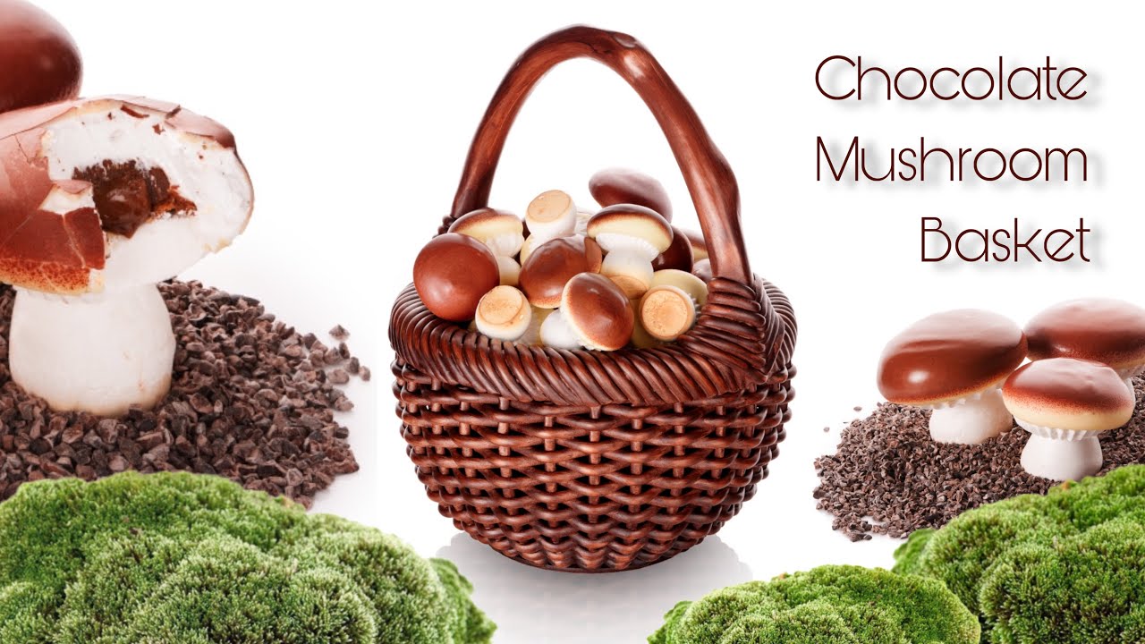 Chocolate Mushroom Basket!