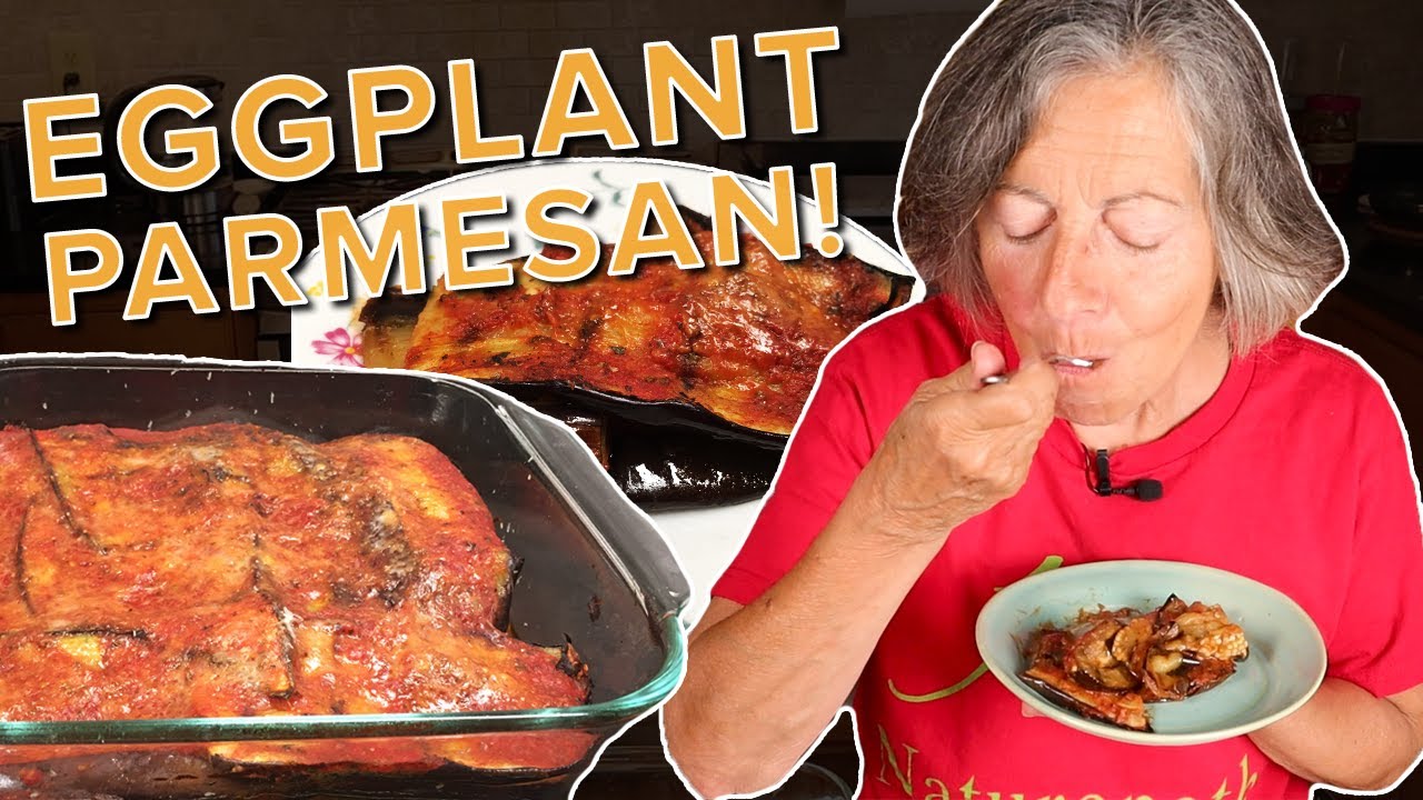 Mom's Sicilian Low Carb Eggplant Parmesan - Italian Delight!