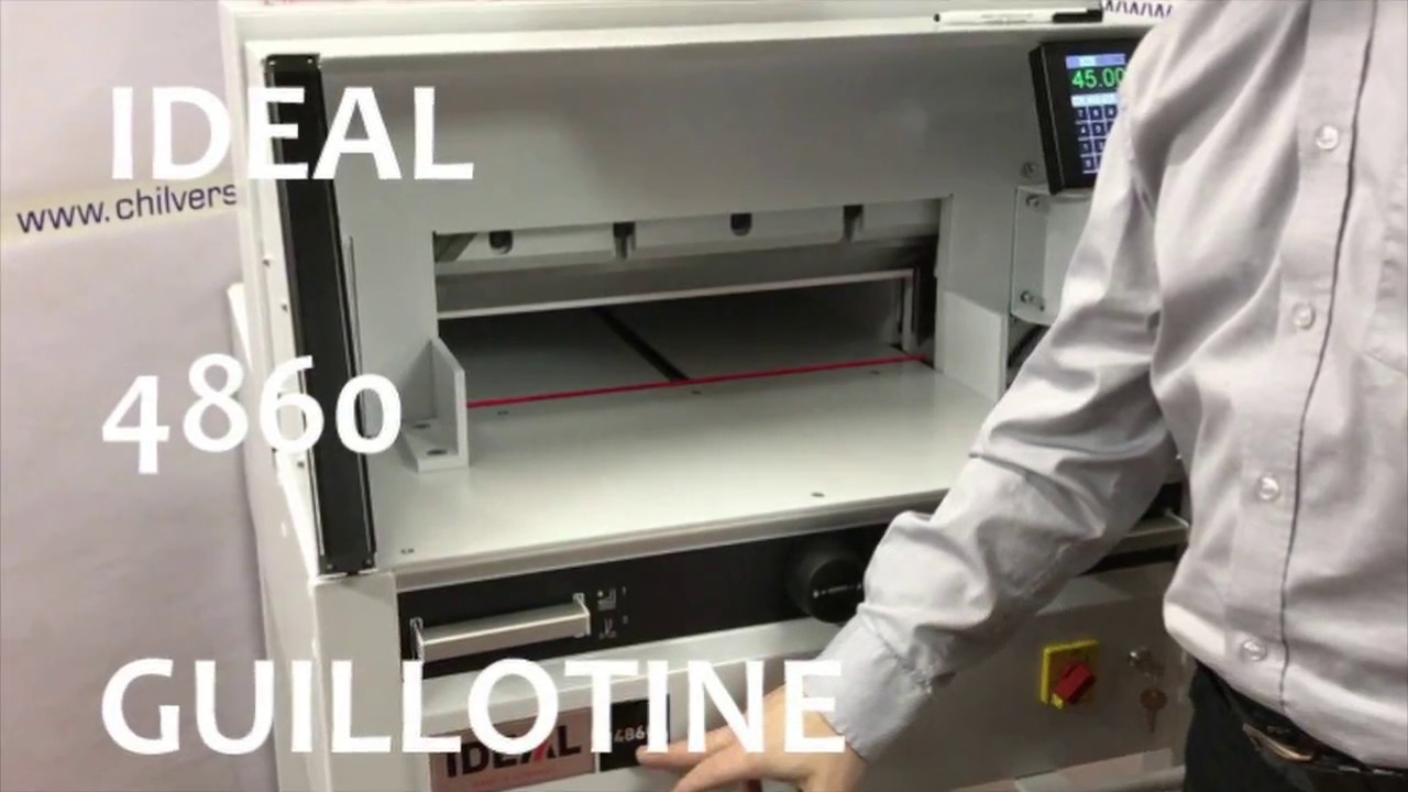 Ideal 4860 Guillotine