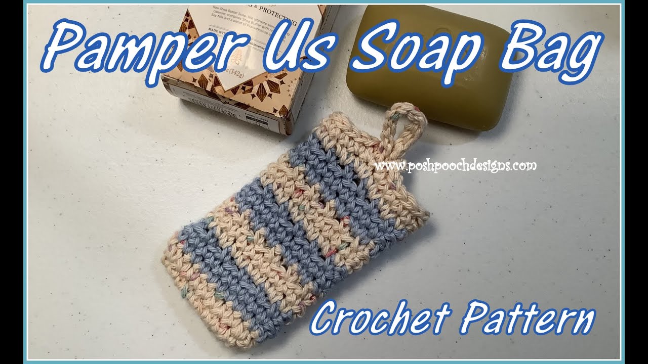 Научитесь вязать крючком узор для мыльницы Pamper Us #crochet #crochetvideo #pamperus #selfcare