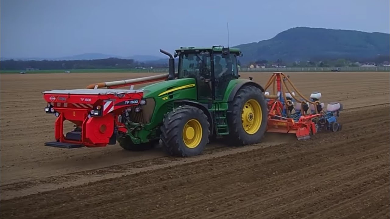 MAISANBAU | John Deere 7830 | Monosem NG Plus 3 | Kuhn TF 1500