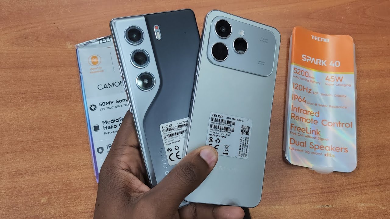 Tecno Spark 40 Vs Tecno Camon 40 Speed Test