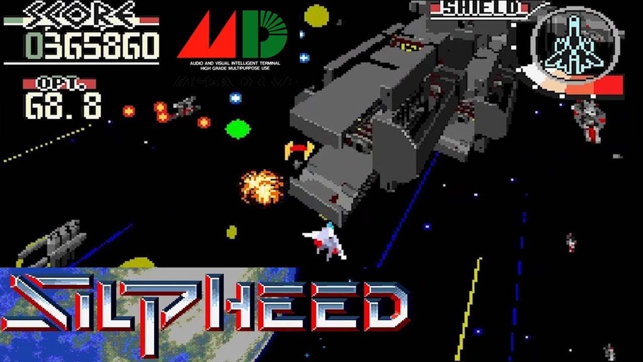 MD CD シルフィード / Silpheed - Full Game