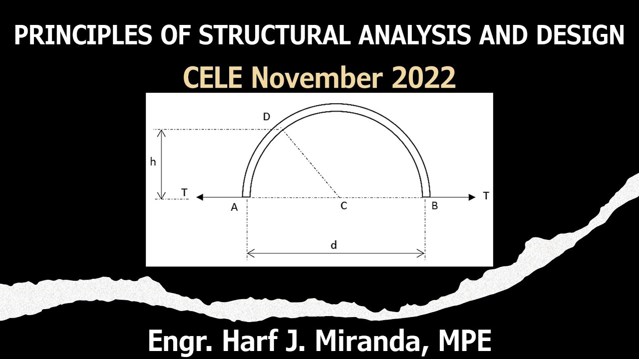 PSAD SITUATION 88: Forces and Moment on Circular Arch | CELE November 2022