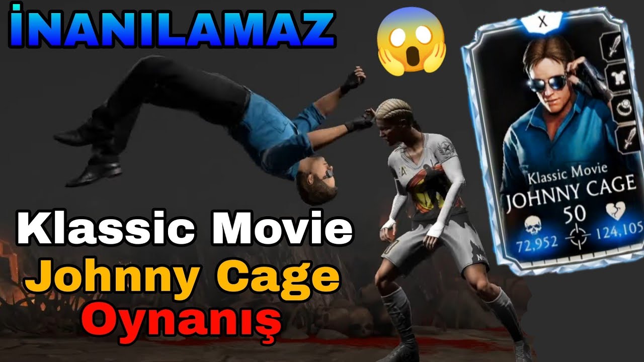YEPYENİ BİR MEKANİK😍⚔️ | Klassic Movie Johnny Cage Oynanış | Mk Mobile
