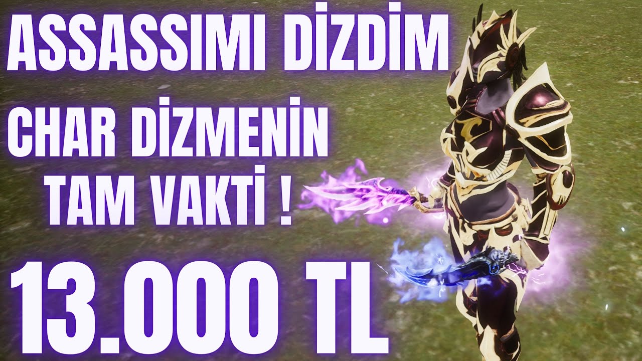 13.000 TL' e A dan Z ye Assasımın Dizilişi ve PK TADI | Char Dizmenin Tam Zamanı ! ! ! | Rise Online