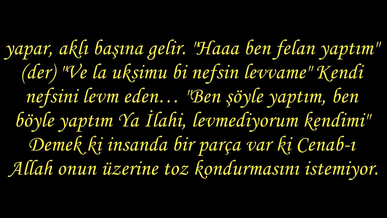 Tıbb ve Tasavvuf Doktoru Münir Derman Sohbetleri 14
