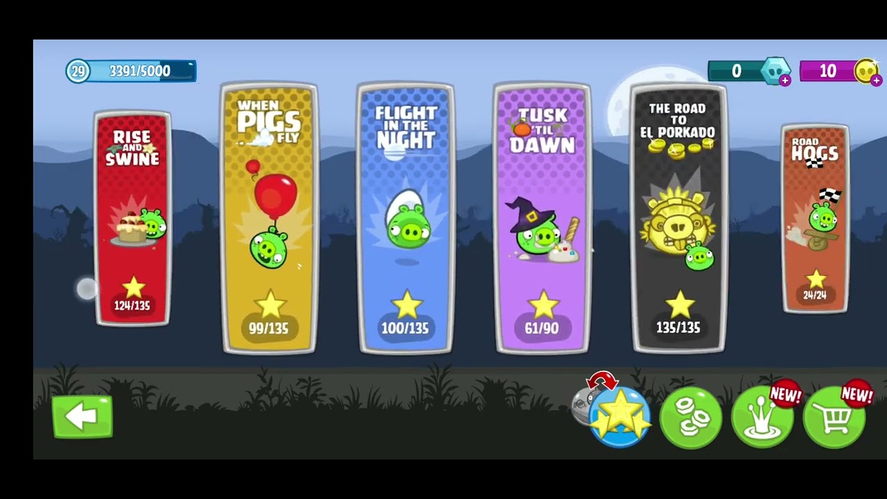 Minecraft in bad piggies & collet crate box 