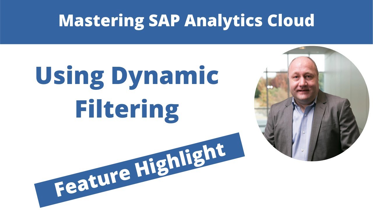 SAP Analytics Cloud - Dynamic Filtering (DailyDoseSAC Episode 7)